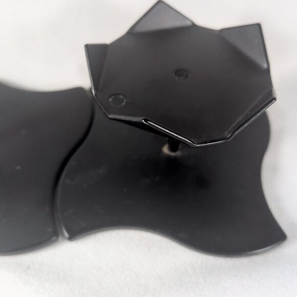 Partylite 3 Set Windswept Base P0100 Black Metal Votive Candle Holders Twisted - Picture 12 of 12